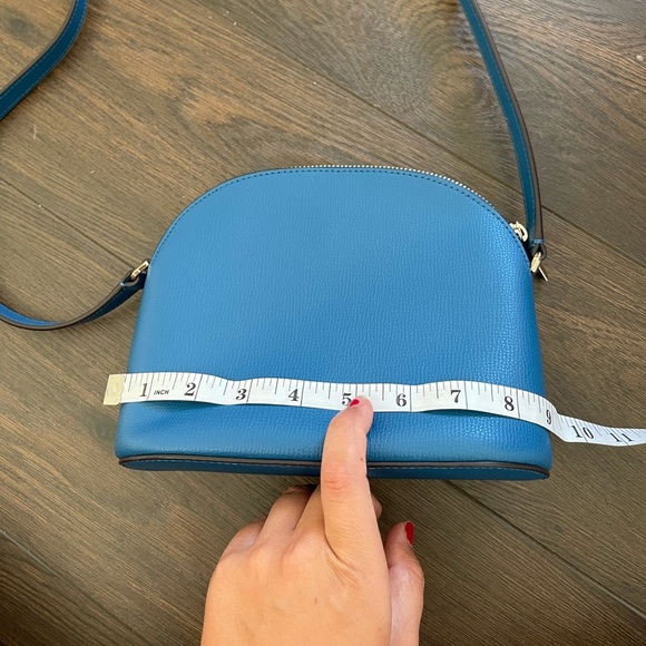 NWOT Authentic Kate Spade dome navy crossbody - Picture 8 of 11